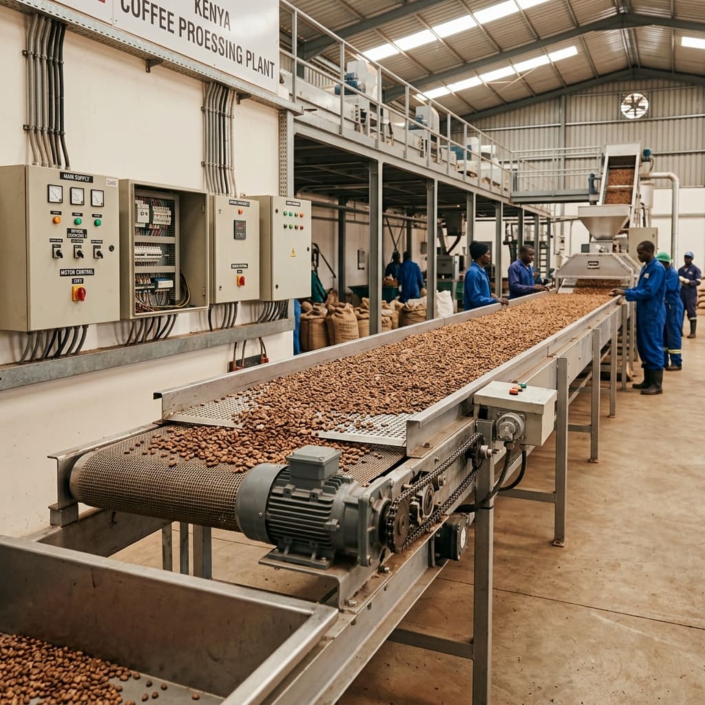 Agro-Processing — NPE low voltage electrical infrastructure