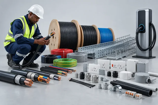Cables, Wiring & Installation Accessories — engineering concept