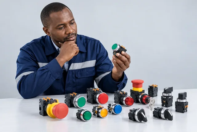 Pushbuttons and selector switches — engineering concept