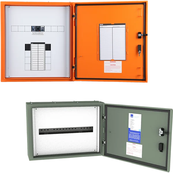 NHP Concept Plus wall-mounted distribution panelboard family