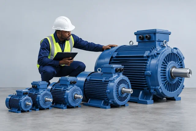 Three-Phase Induction Motors — engineering concept