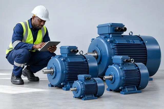IE3 Premium Efficiency Motors — engineering concept