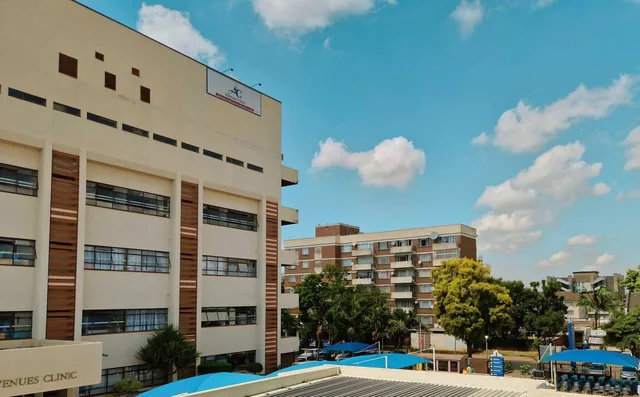 Clinic building in Harare, Zimbabwe
