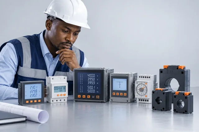 Panel Instruments & Metering — engineering concept