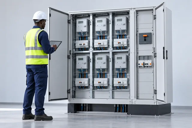 Three-Phase Meter Boards — engineering concept