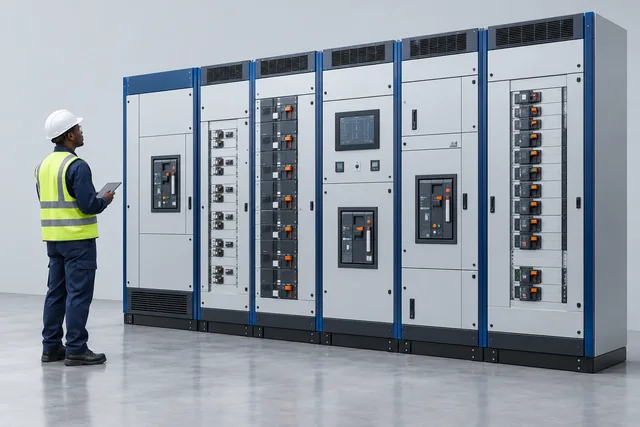 Panels For Data Centres — engineering concept