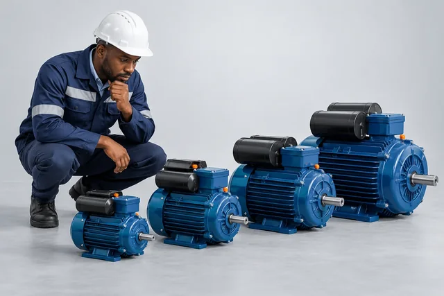Single-Phase Electric Motors — engineering concept