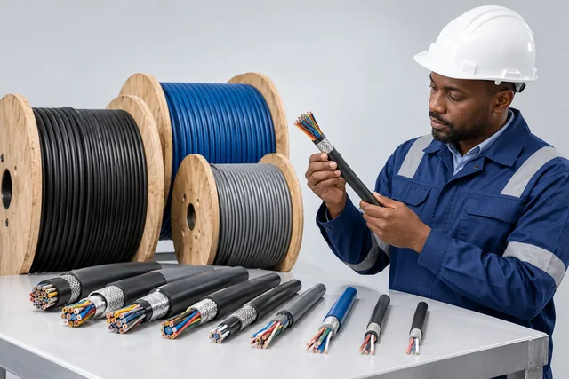 Control & Instrumentation Cables — engineering concept