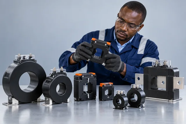 Precision Current Transformers (CTs) — engineering concept