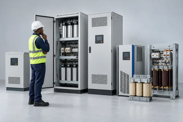 Power-quality equipment selection — engineering concept